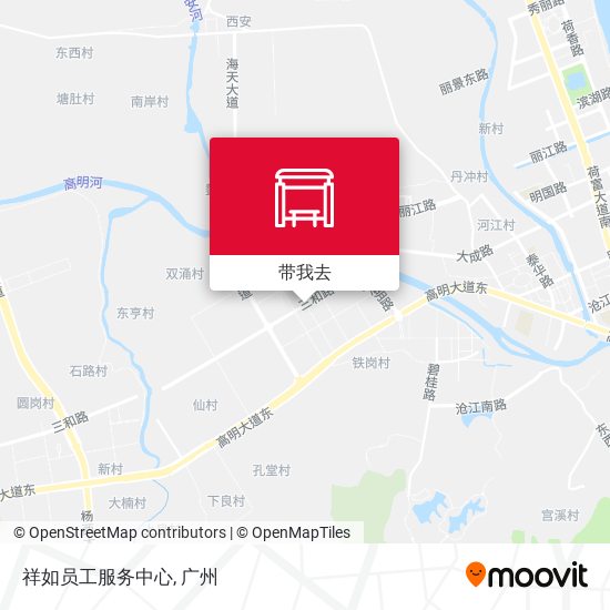 祥如员工服务中心地图
