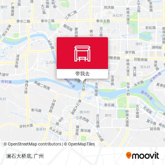 澜石大桥底地图