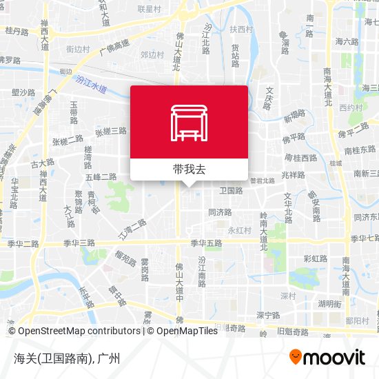 海关(卫国路南)地图