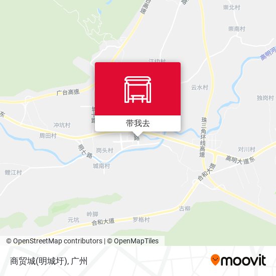 商贸城(明城圩)地图