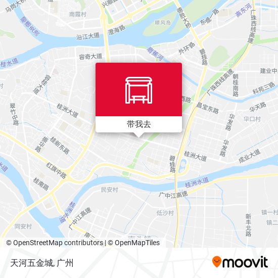 天河五金城地图