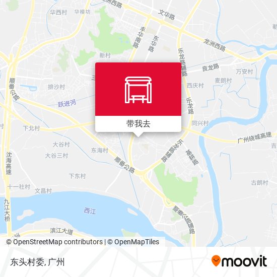 东头村委地图
