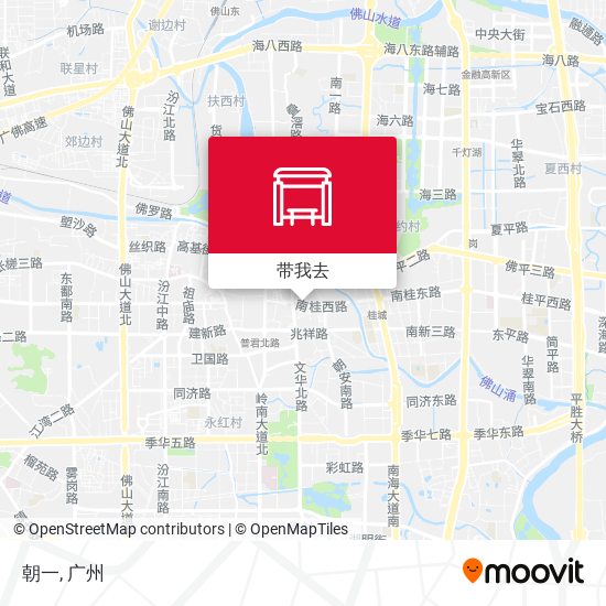 朝一地图