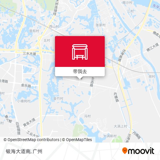 银海大道南地图
