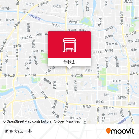同福大街地图