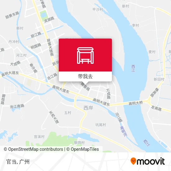 官当地图