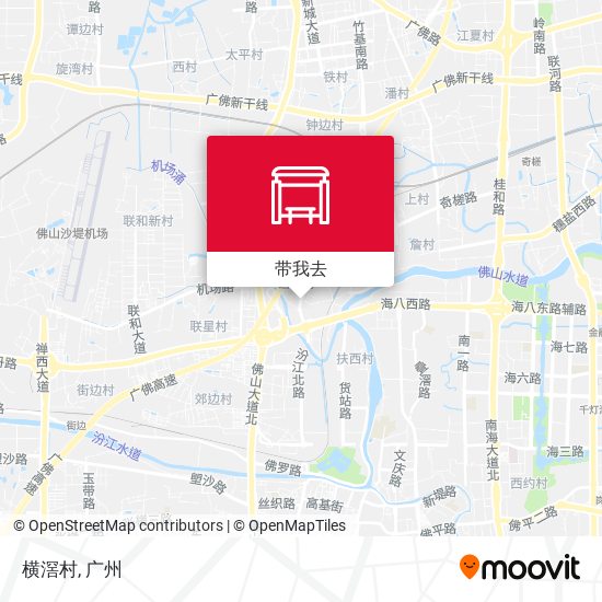 横滘村地图