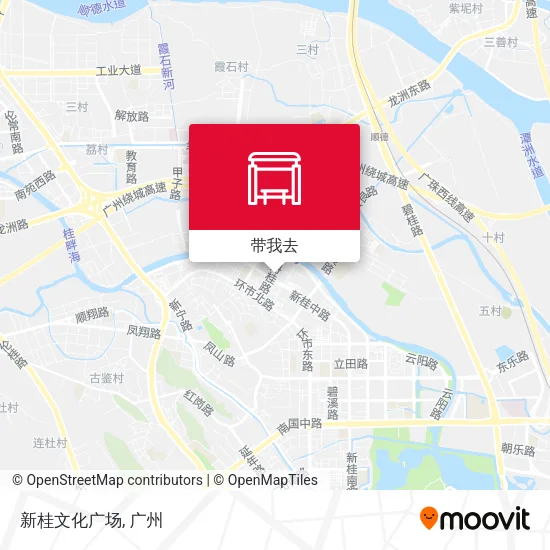 新桂文化广场地图