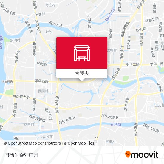季华西路地图
