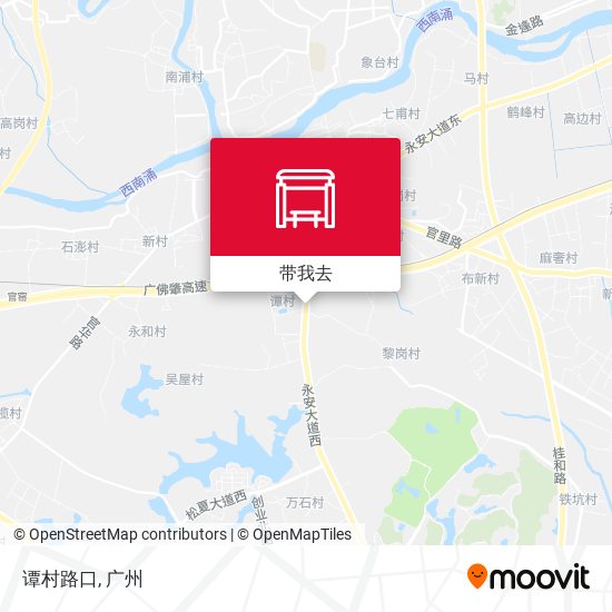 谭村路口地图