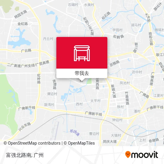 富强北路南地图