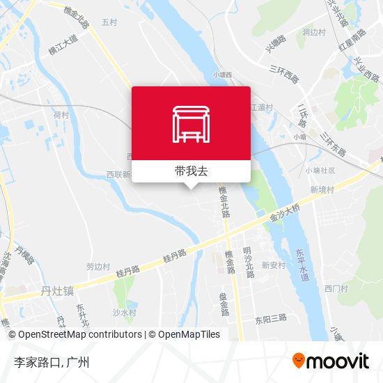 李家路口地图