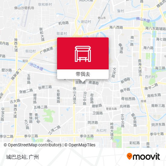 城巴总站地图
