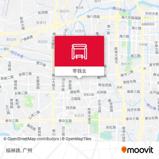 福禄路地图