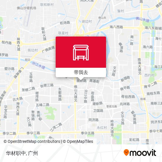 华材职中地图