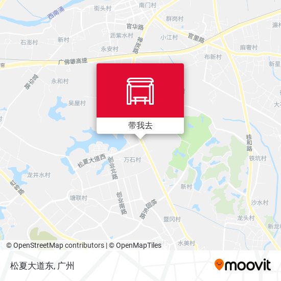 松夏大道东地图