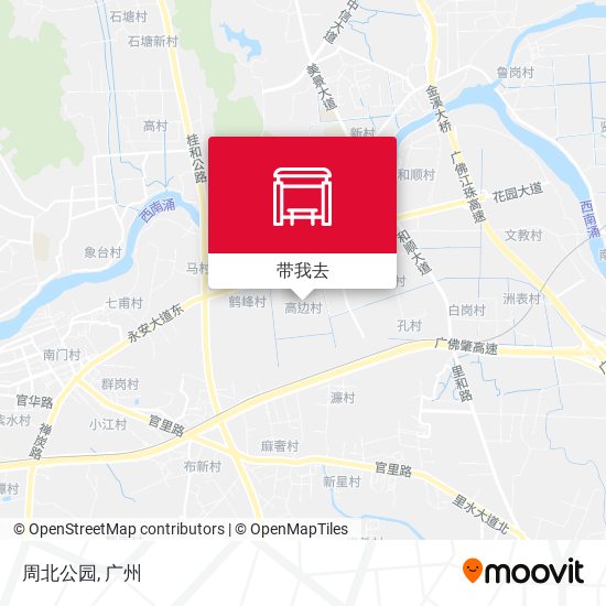 周北公园地图