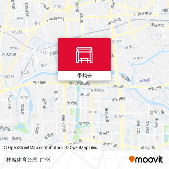 桂城体育公园地图