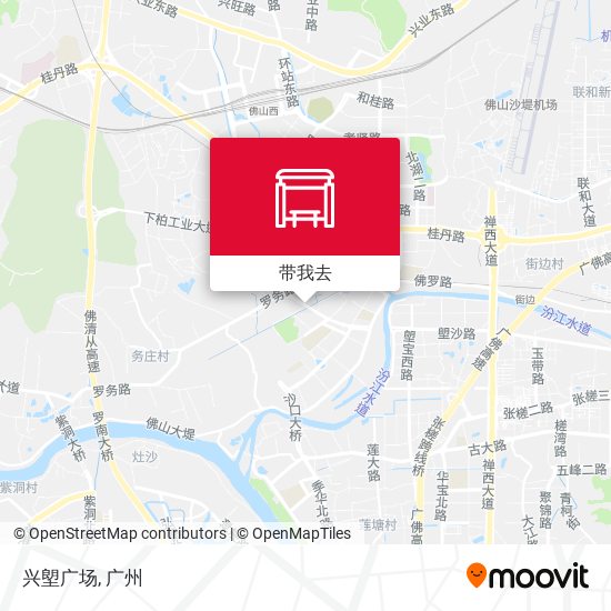 兴塱广场地图