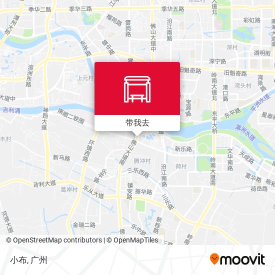 小布地图