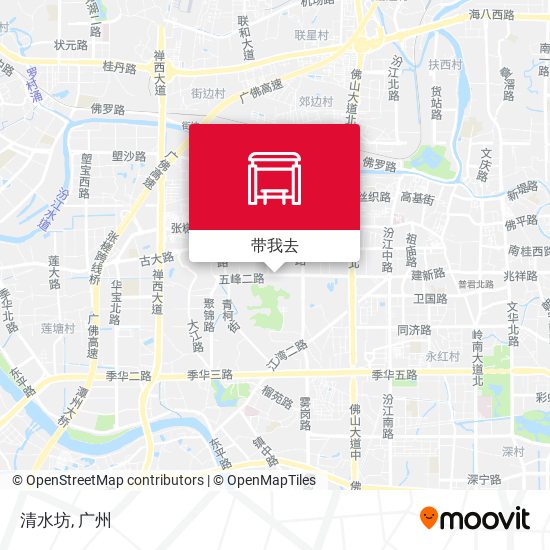 清水坊地图