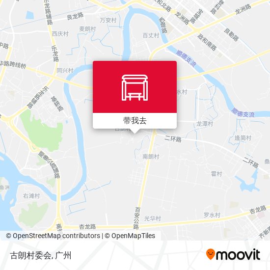 古朗村委会地图