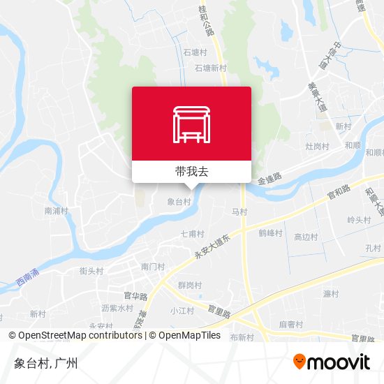 象台村地图