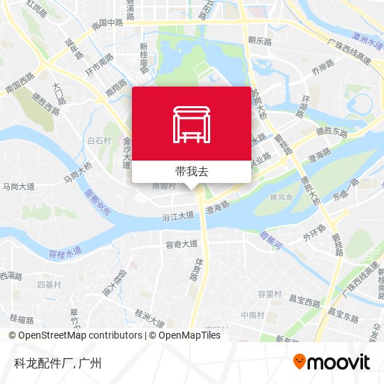 科龙配件厂地图