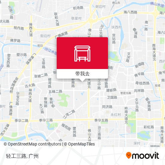 轻工三路地图