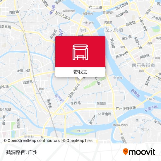 鹤洞路西地图