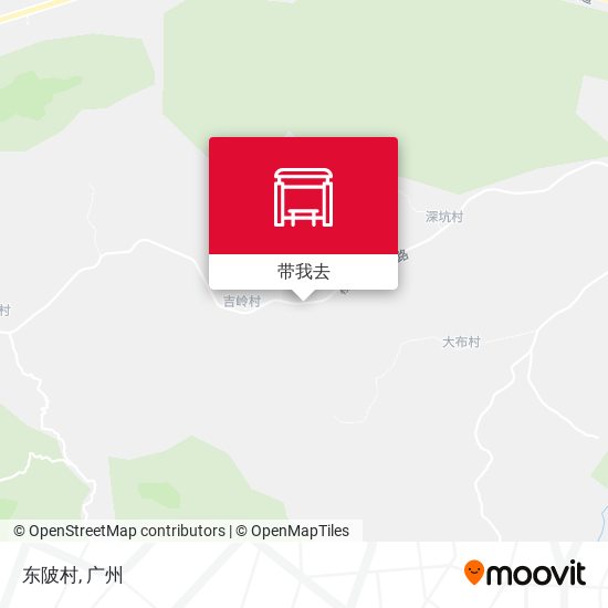 东陂村地图