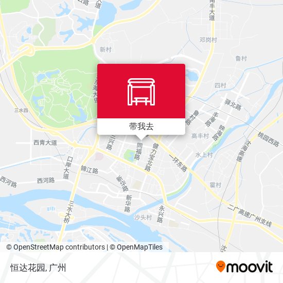 恒达花园地图