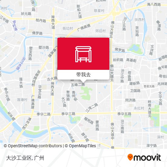 大沙工业区地图