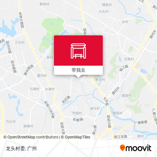 龙头村委地图