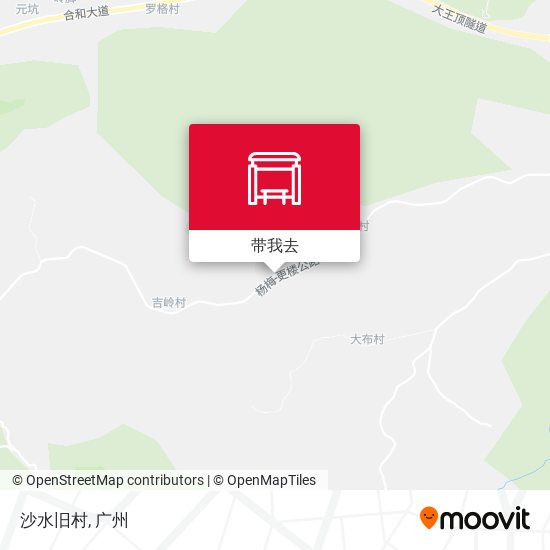 沙水旧村地图