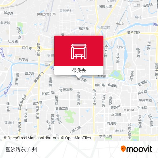 塱沙路东地图