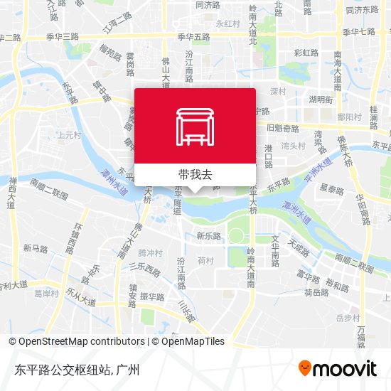 东平路公交枢纽站地图