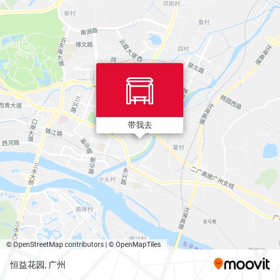 恒益花园地图