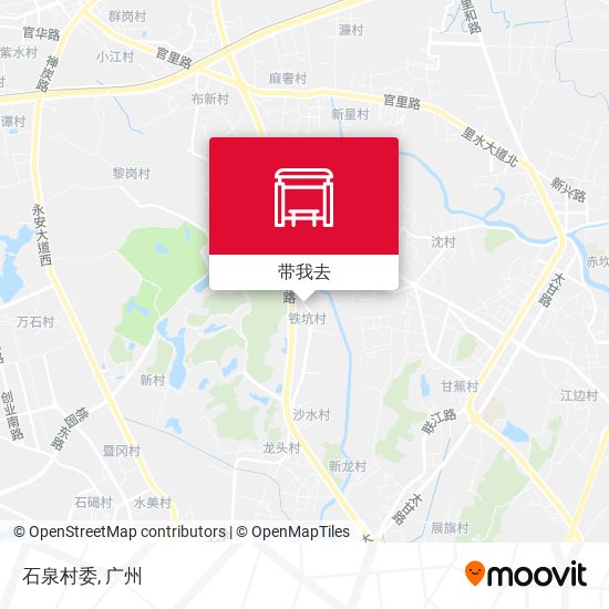 石泉村委地图