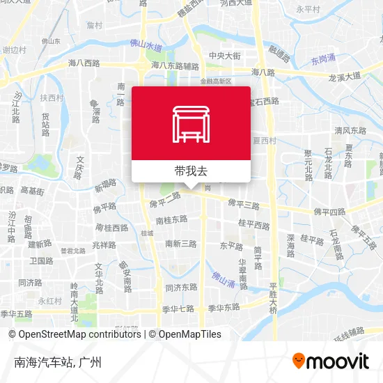 南海汽车站地图