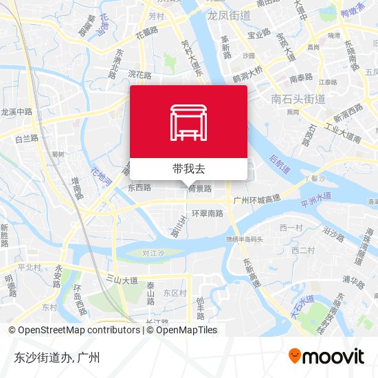 东沙街道办地图