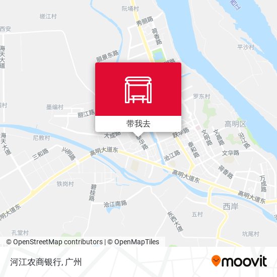 河江农商银行地图