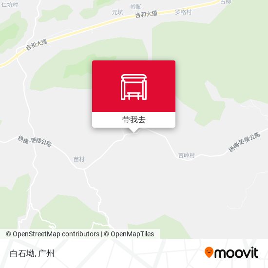 白石坳地图