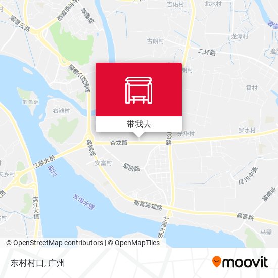东村村口地图
