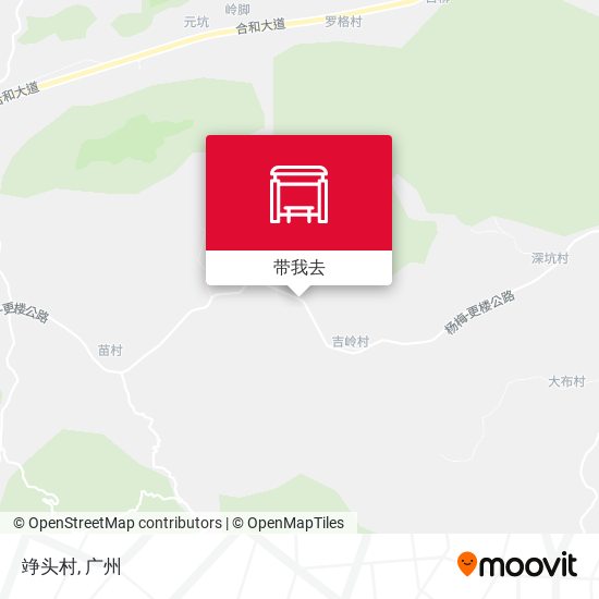 竫头村地图