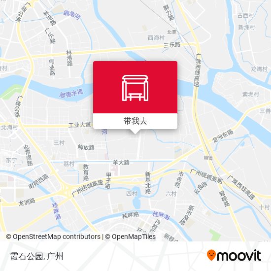 霞石公园地图