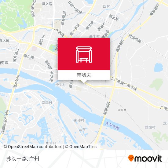 沙头一路地图