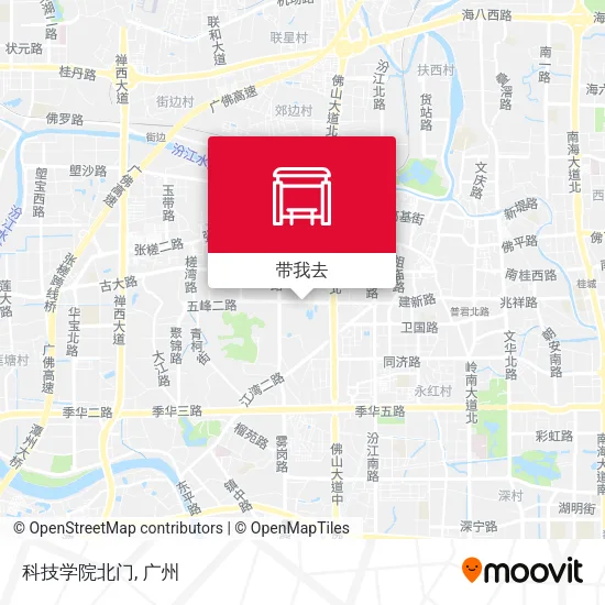科技学院北门地图