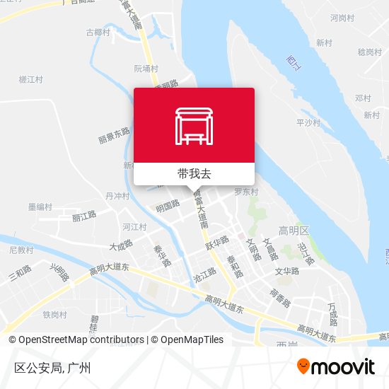 区公安局地图