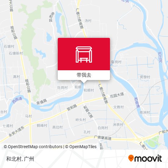 和北村地图